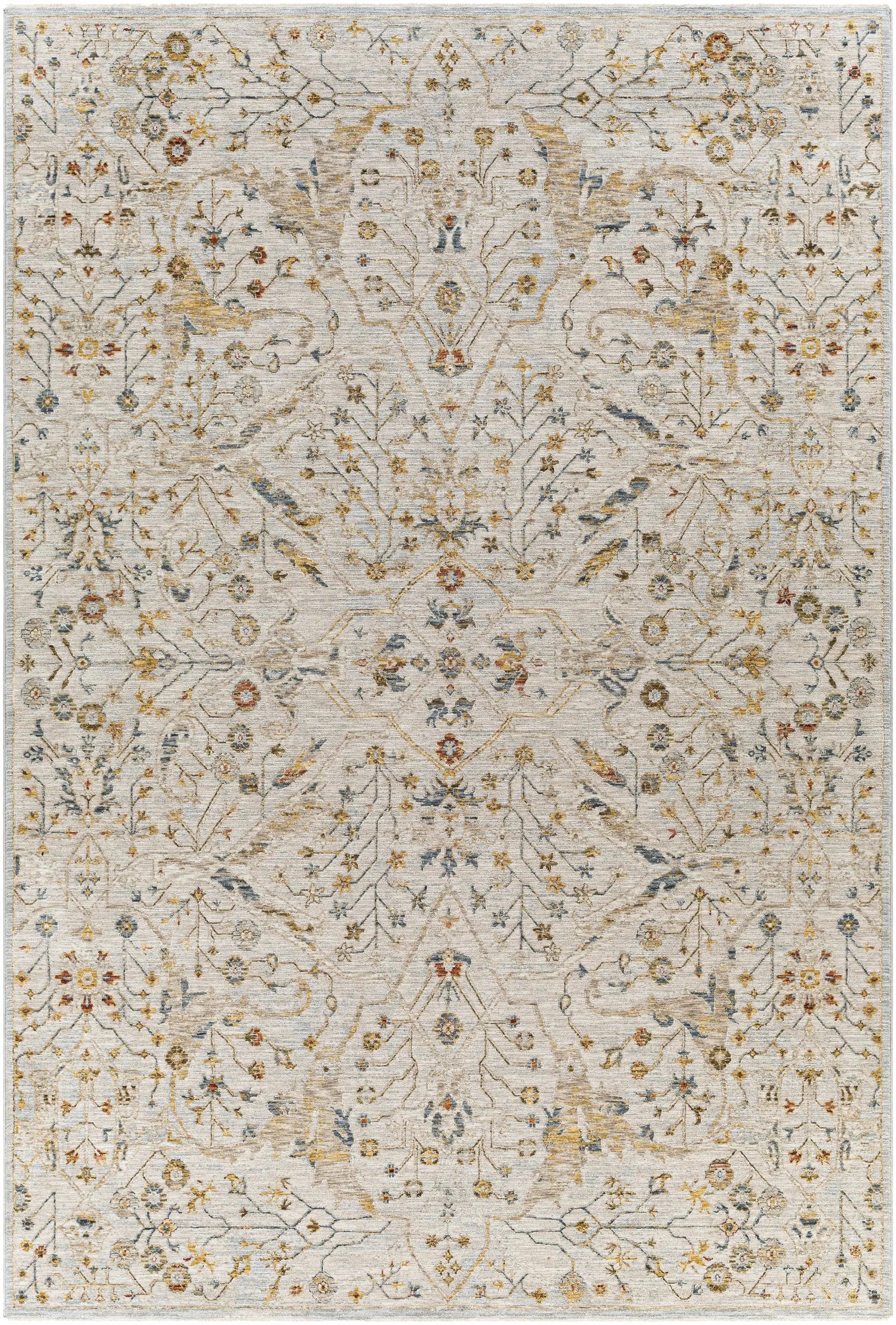 Kabungahan Oushak Style Floral Rug by Boutique Rugs