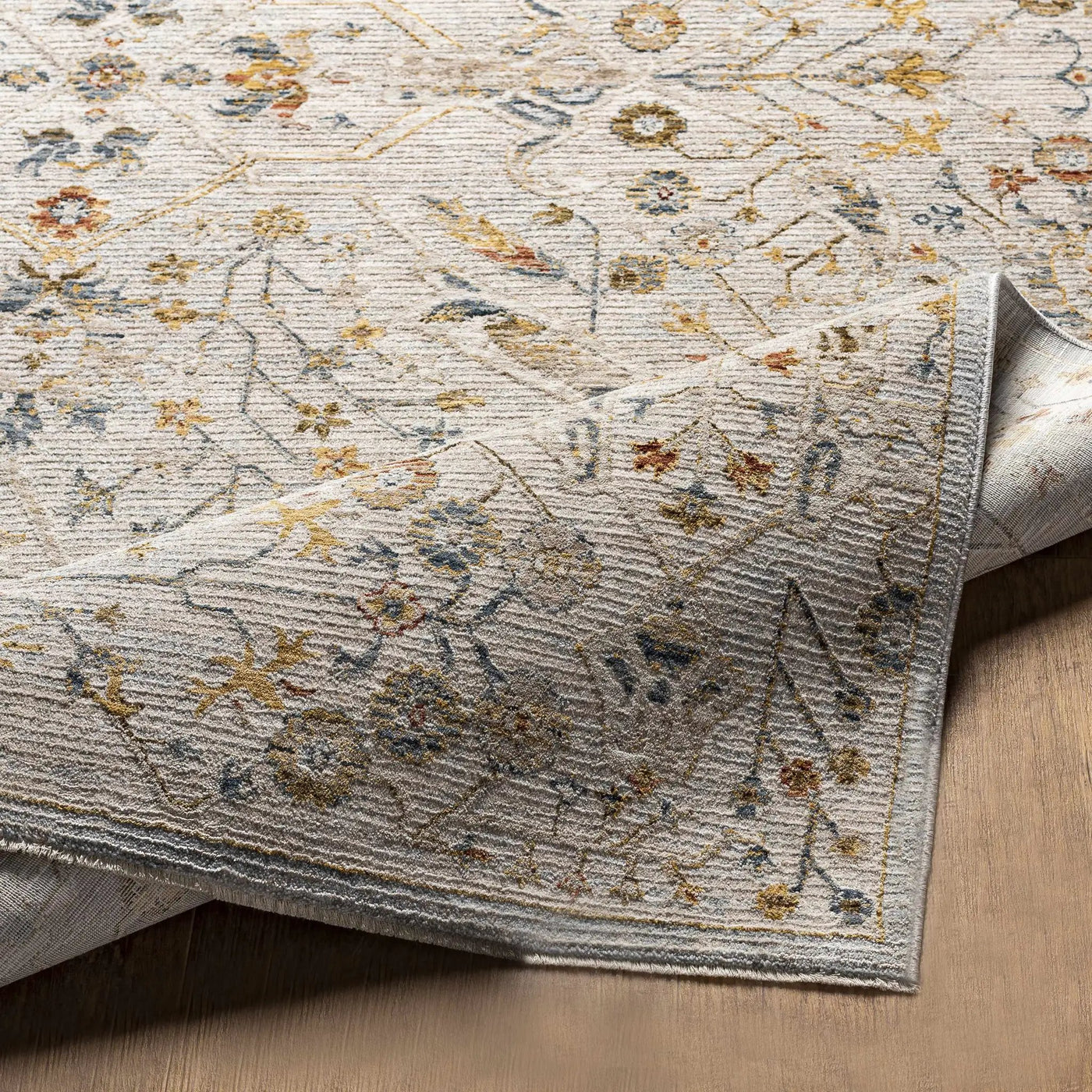 Kabungahan Oushak Style Floral Rug by Boutique Rugs