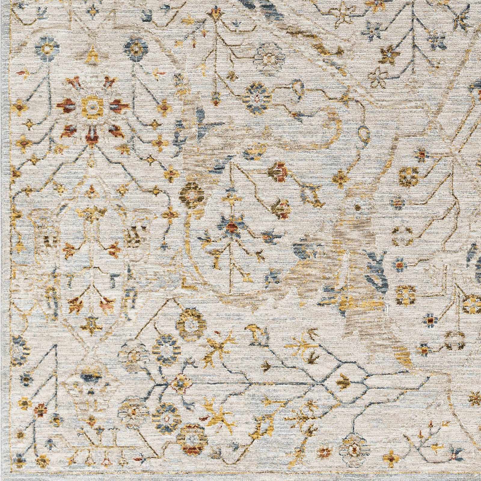 Kabungahan Oushak Style Floral Rug by Boutique Rugs