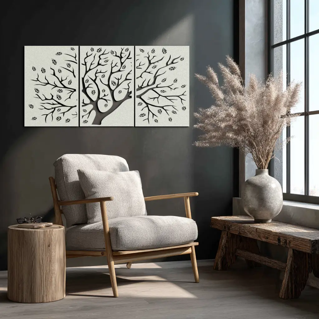 Rustic Horse Farm Metal Wall Art - Steel Wall Decor for Home and Barn - KAF036 by Enova Art