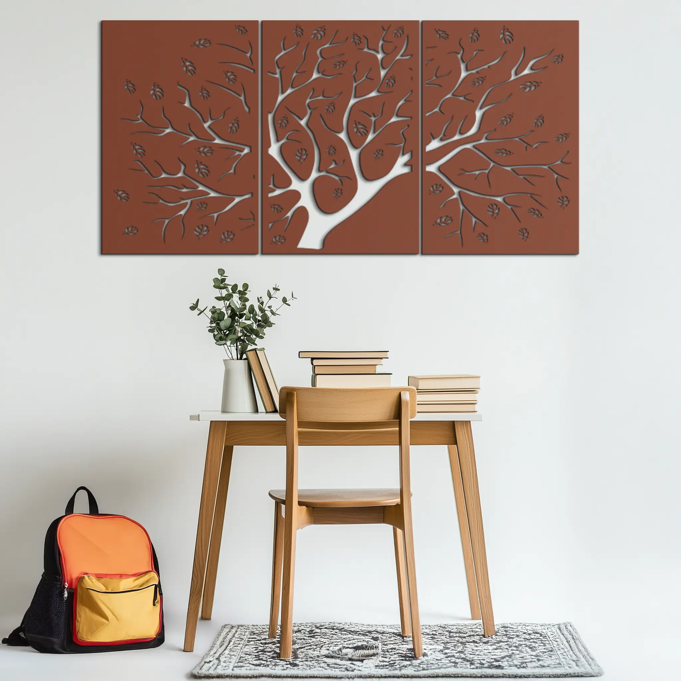 Rustic Horse Farm Metal Wall Art - Steel Wall Decor for Home and Barn - KAF036 by Enova Art