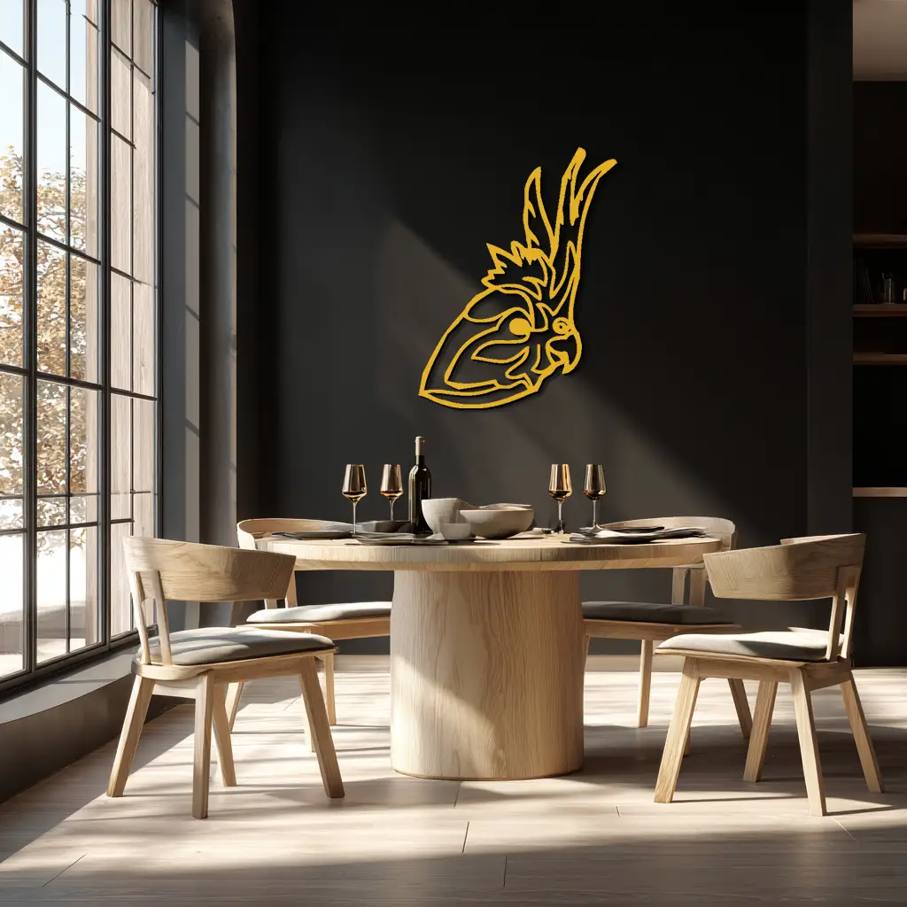 Rooster Metal Wall Art - Modern Farmhouse Steel Decor - KAF037 by Enova Art