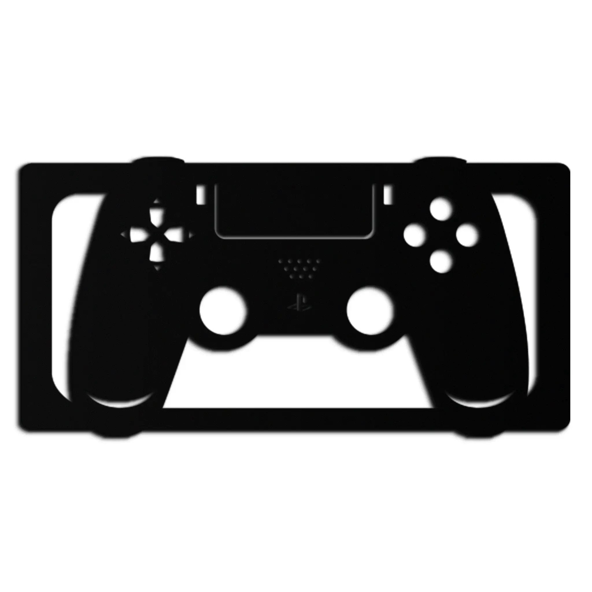 Gamer Controller Metal Wall Art - Modern Gaming Room Decor - KAF144 by Enova Art