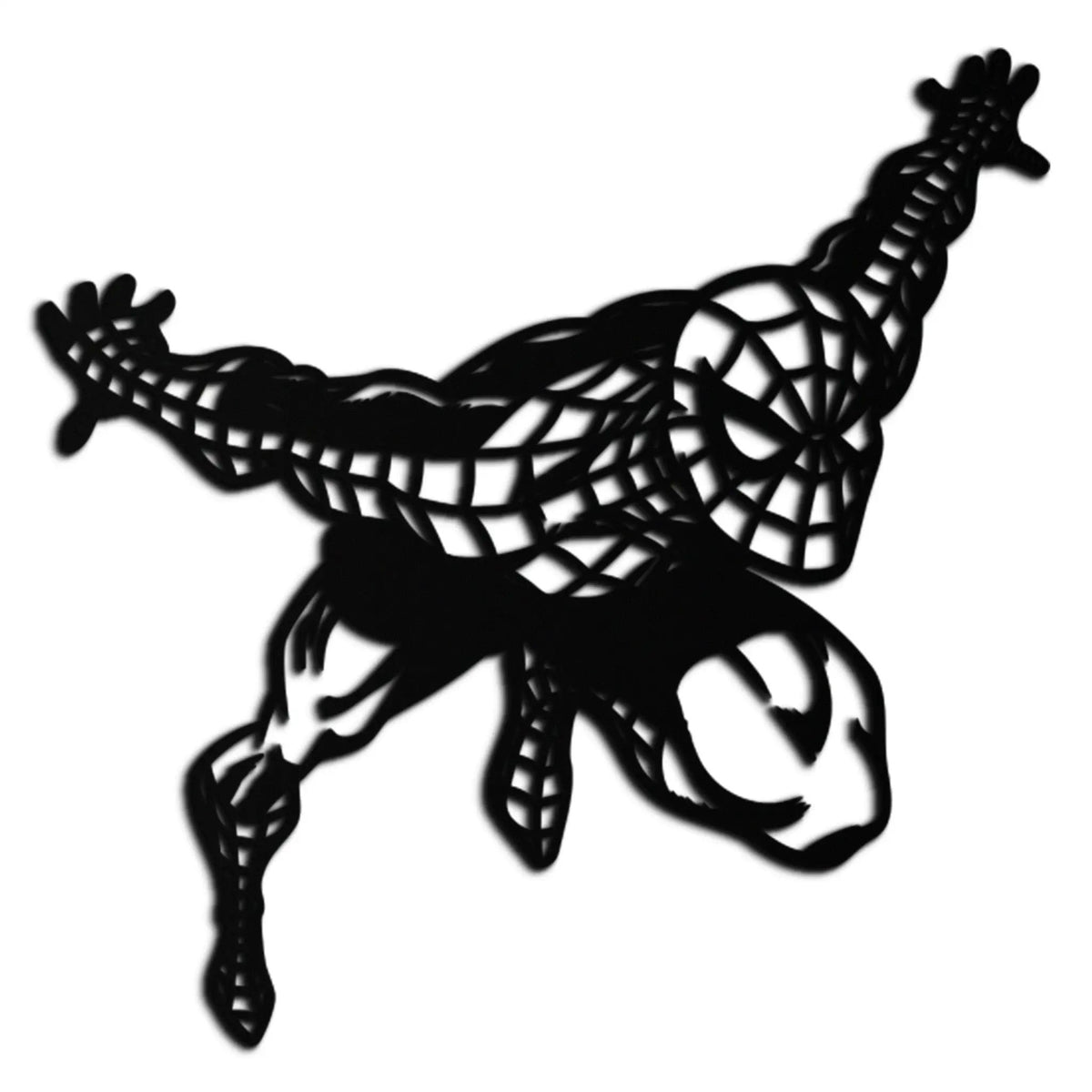 Spider-Man Metal Wall Art - Geometric Superhero Wall Decor - KAF155 by Enova Art