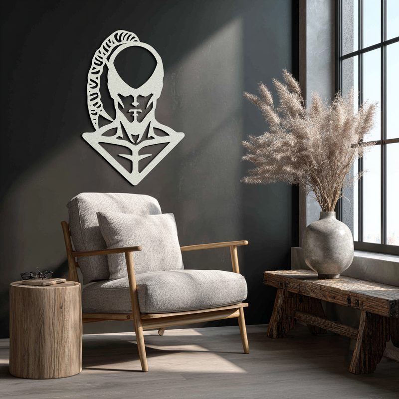 Lee Sin Wall Art - Minimalist Metal Design Inspired by League of Legends- KAF487 by Enova Art