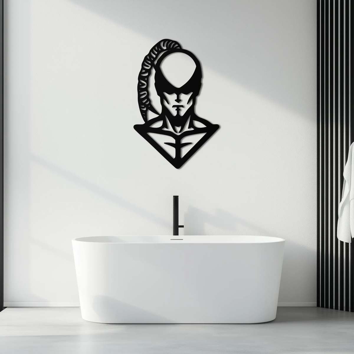 Lee Sin Wall Art - Minimalist Metal Design Inspired by League of Legends- KAF487 by Enova Art