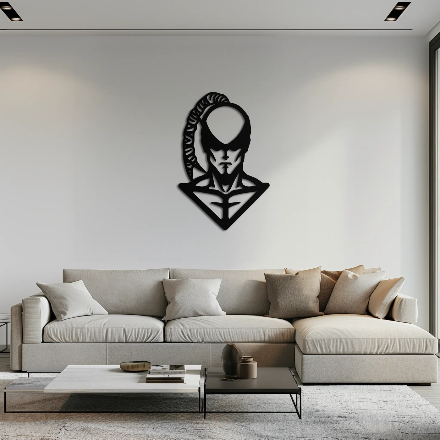 Lee Sin Wall Art - Minimalist Metal Design Inspired by League of Legends- KAF487 by Enova Art