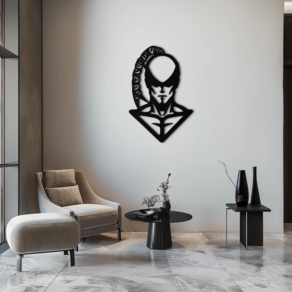 Lee Sin Wall Art - Minimalist Metal Design Inspired by League of Legends- KAF487 by Enova Art