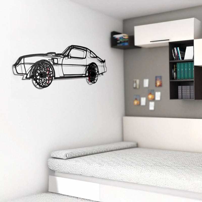 1979 Pontiac Trans Am Metal Wall Art – Spinning Wheel Edition-KAFMEKA001 by Enova Art
