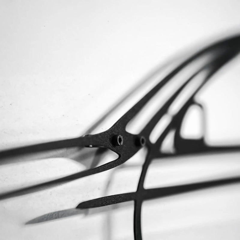 Audi S4 Wall Art – Steel Silhouette with Spinning Wheels -KAFMEKA011 by Enova Art