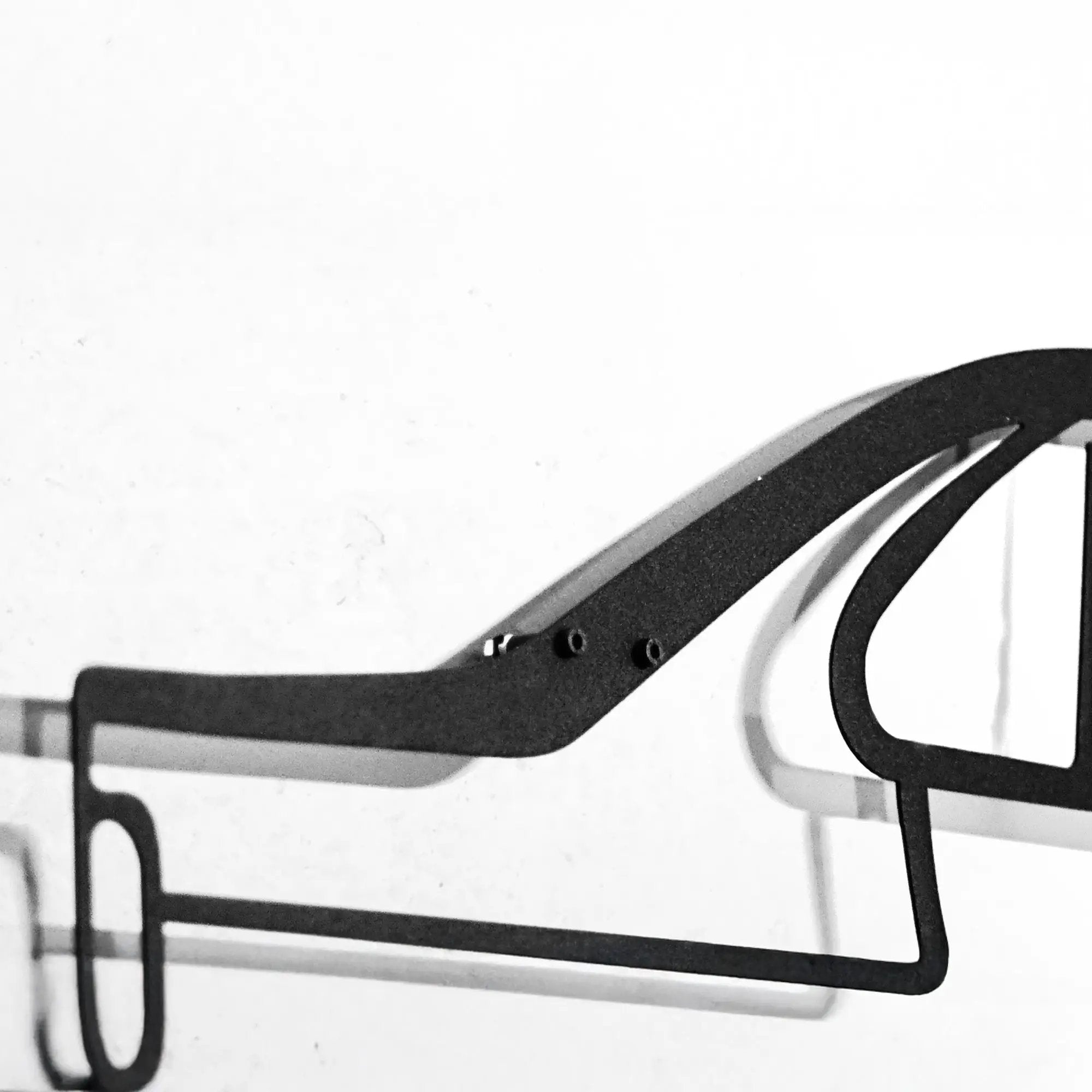 BMW E34 M5 Wall Art – Classic Steel Silhouette with Spinning Wheels-KAFMEKA014 by Enova Art