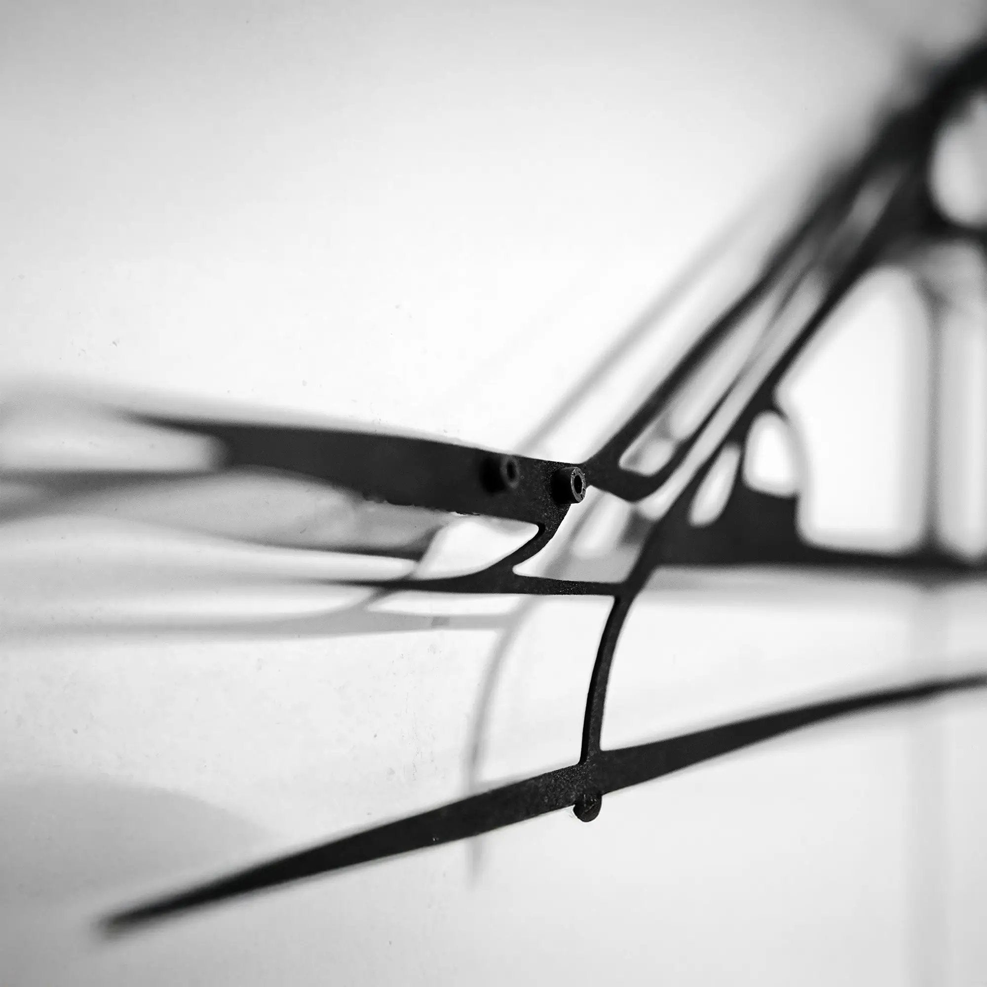 BMW M3 Wall Art – F80 Steel Silhouette with Spinning Wheels-KAFMEKA017 by Enova Art