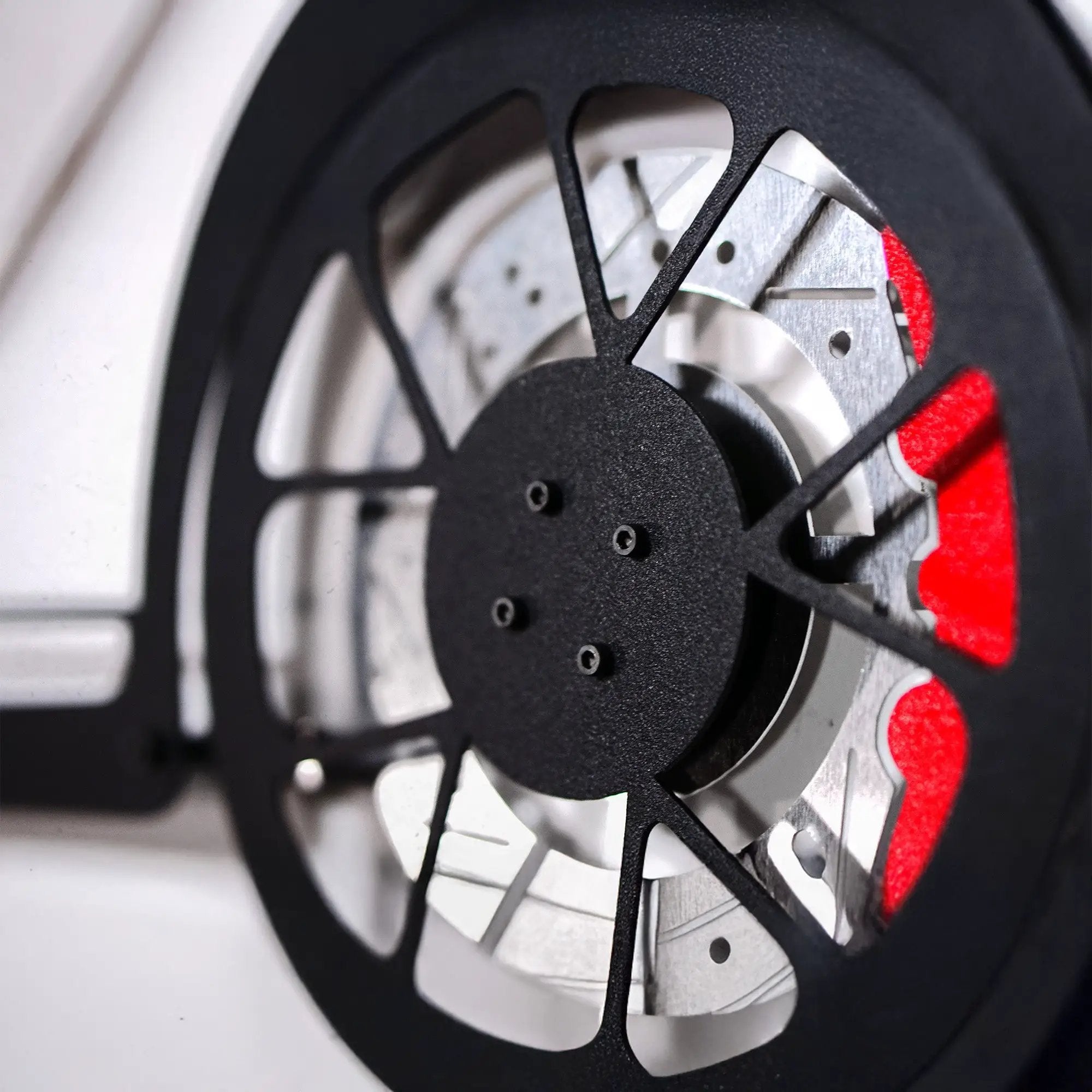 Bugatti Wall Art – Luxury Steel Silhouette with Spinning Wheels-KAFMEKA018 by Enova Art