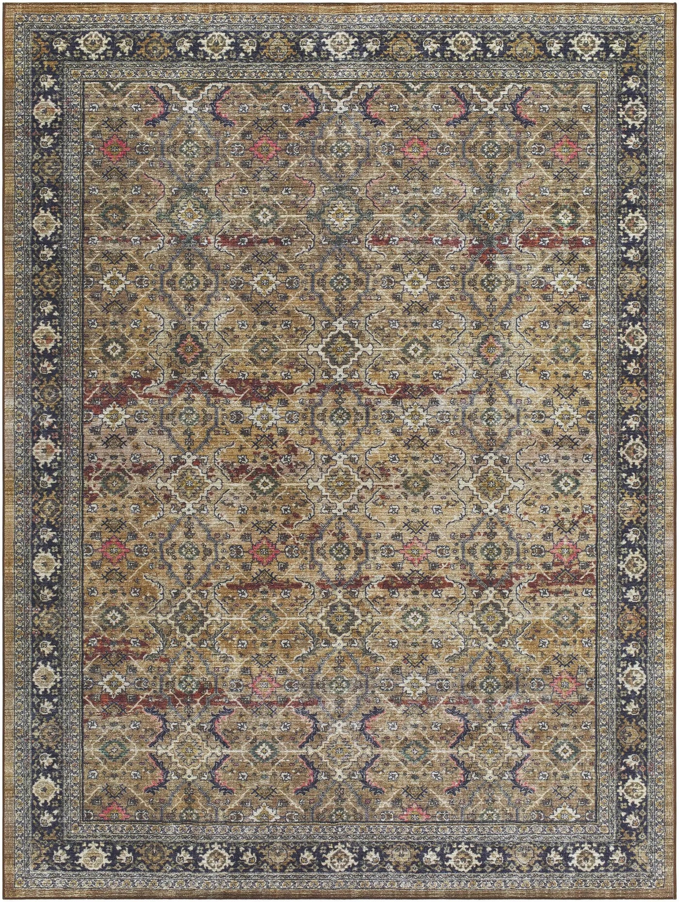 Kalbugan Washable Area Rug - Clearance by Boutique Rugs