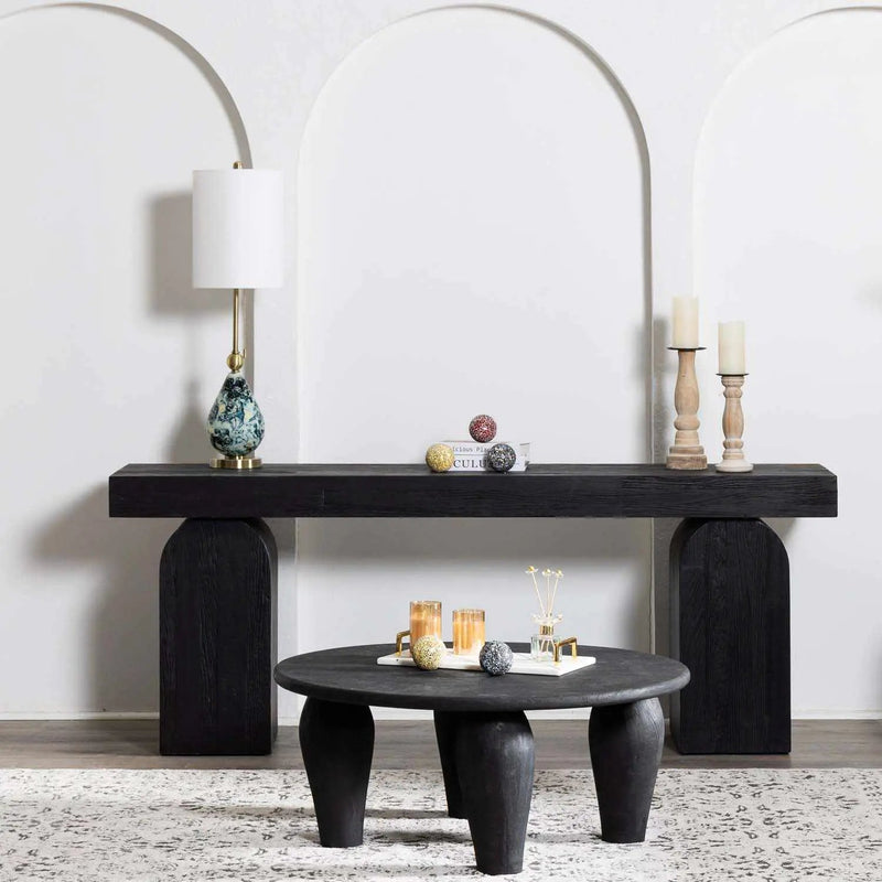 Katipunan Aqua Gold Metallic Brass Table Lamp by Boutique Rugs