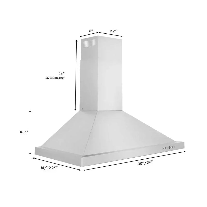 ZLINE 36" Bundle Range RA-BG-36 & Range Hood KB-36, 2KP-RABGRH36 by Farmhouse Kitchen and Bath