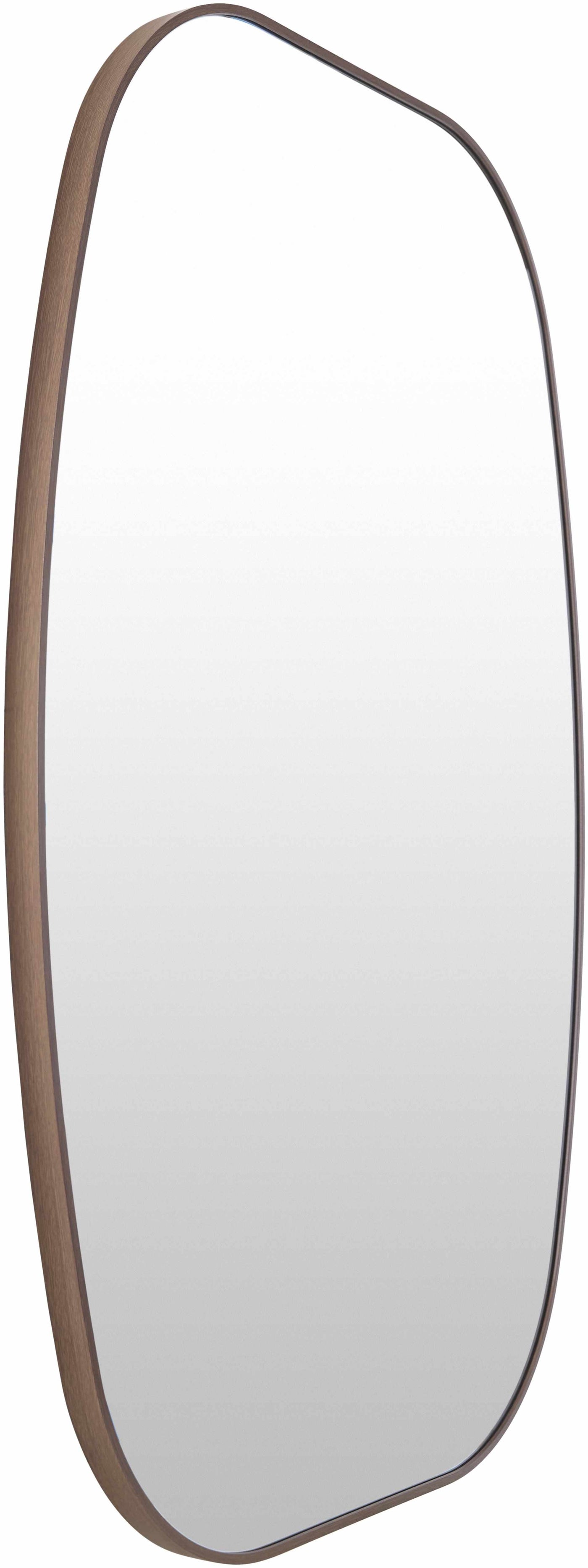Kopparberg Dark Brown Mirror by Boutique Rugs