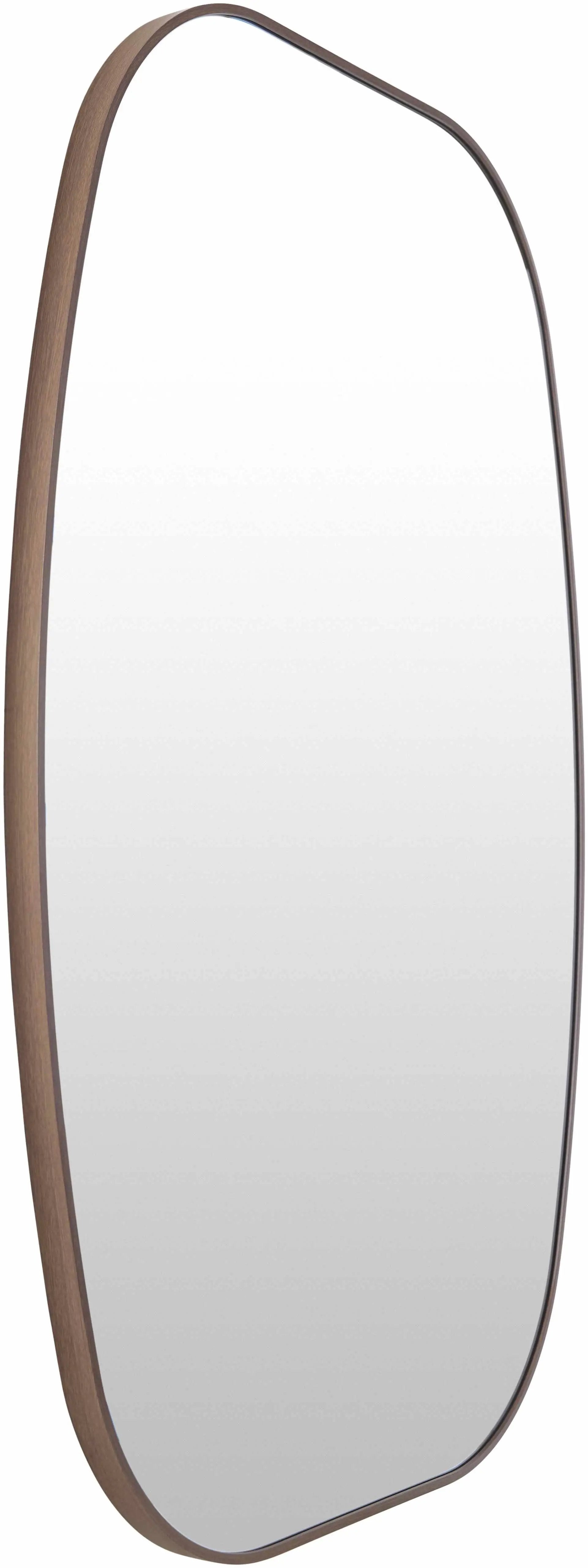 Kopparberg Dark Brown Mirror by Boutique Rugs