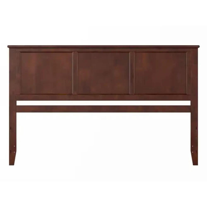 King size Traditional Style Headboard in Walnut Wood Finish by HomePacific
