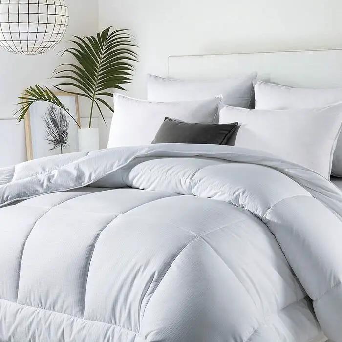 King Size All Seasons Soft White Polyester Down Alternative Comforter by HomePacific