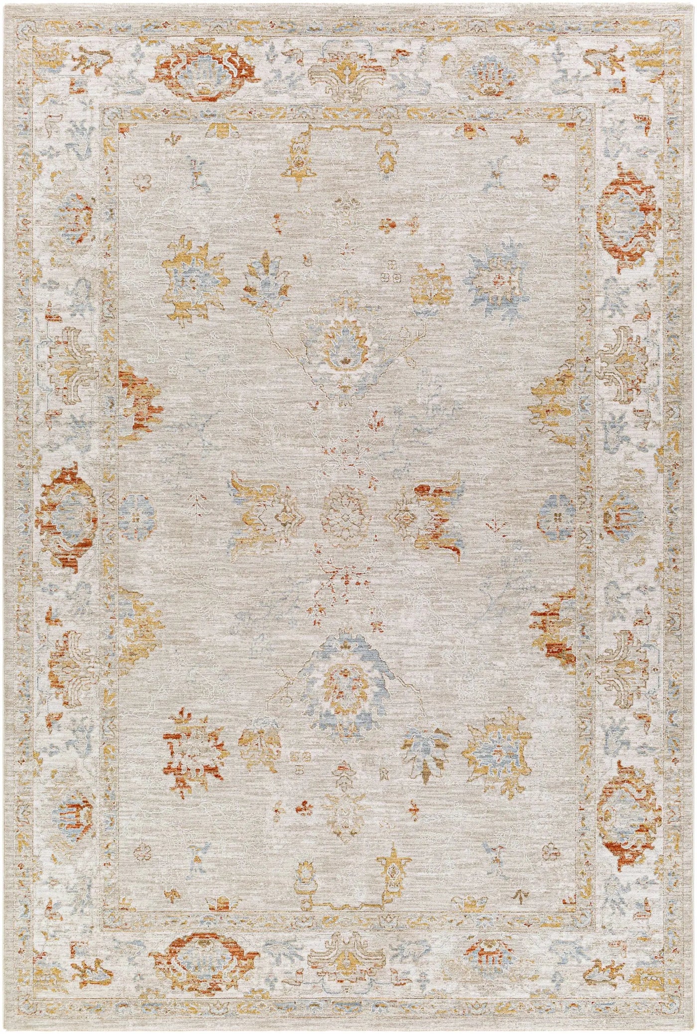 Kitchener Oushak Thick Luxe Area Rug by Boutique Rugs