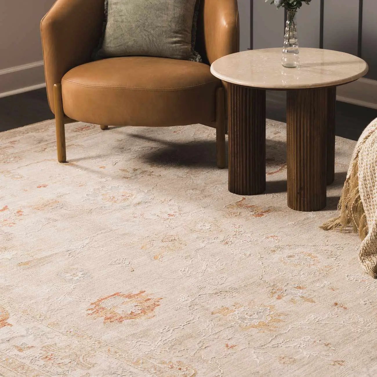 Kitchener Oushak Thick Luxe Area Rug by Boutique Rugs