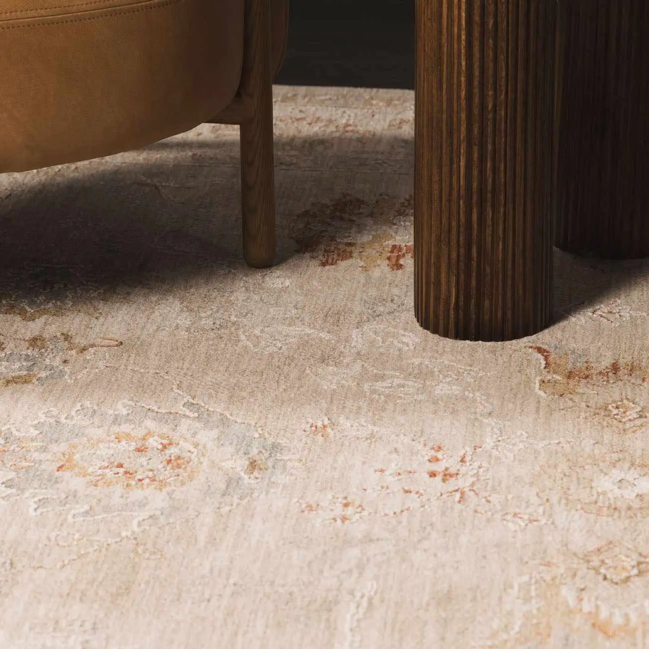 Kitchener Oushak Thick Luxe Area Rug by Boutique Rugs