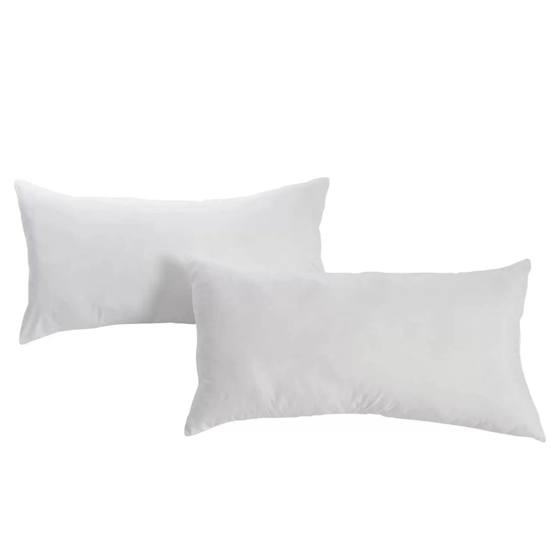 Set of 2 -King size Bed Pillow with Plush Polyester Fill and 2 Pillowcases by HomePacific