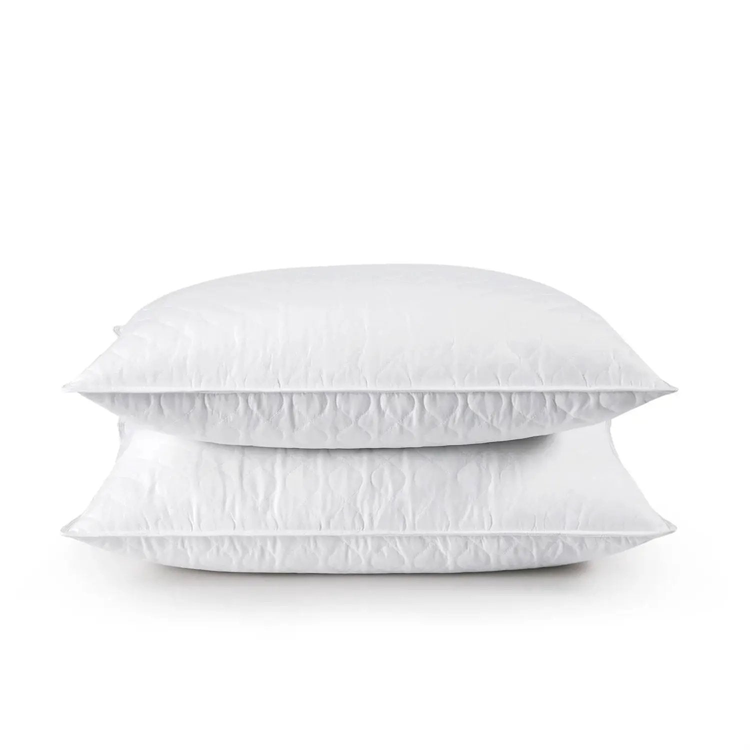 Set of 2 Machine Washable Down Feather Blend Pillow in King size by HomePacific