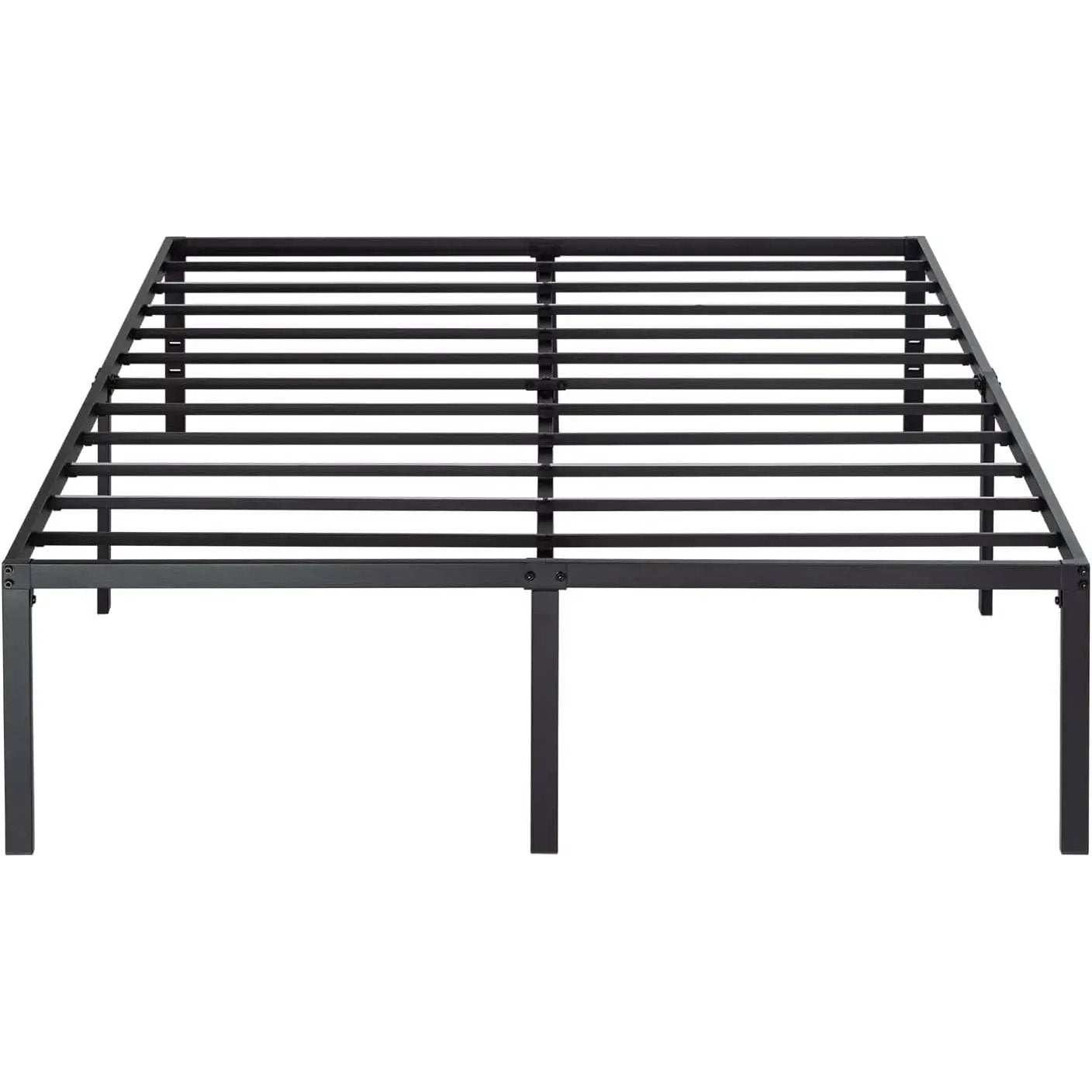 King 18-inch Metal Platform Bed Frame with Under-Bed Storage Space by HomePacific