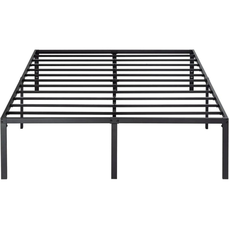 King 18-inch Metal Platform Bed Frame with Under-Bed Storage Space by HomePacific