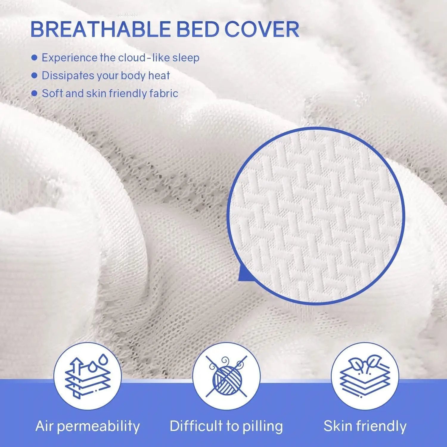 King size 6-inch Thick Medium Firm Cool Gel Memory Foam Mattress by HomePacific