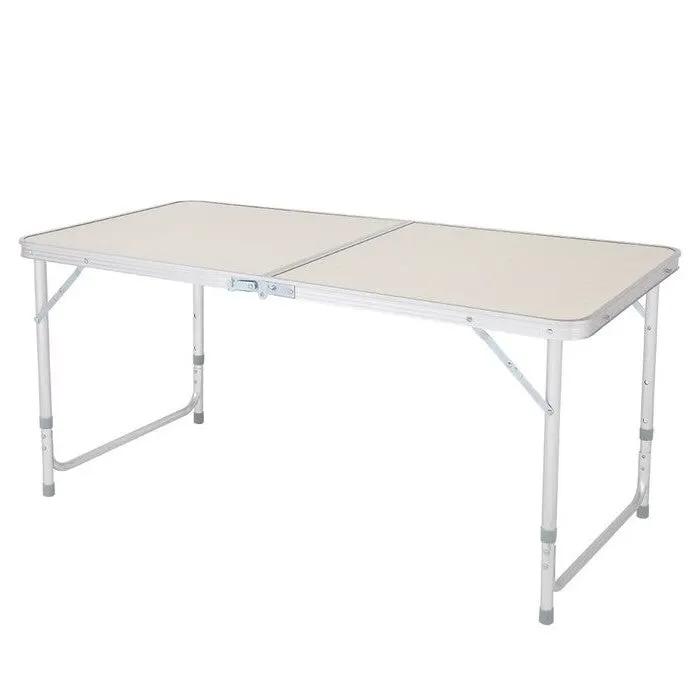 Multipurpose Indoor/Outdoor Lightweight Folding Table with Carry Handle by HomePacific