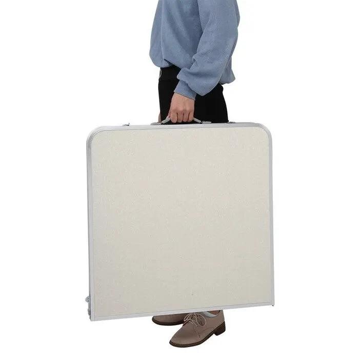 Multipurpose Indoor/Outdoor Lightweight Folding Table with Carry Handle by HomePacific