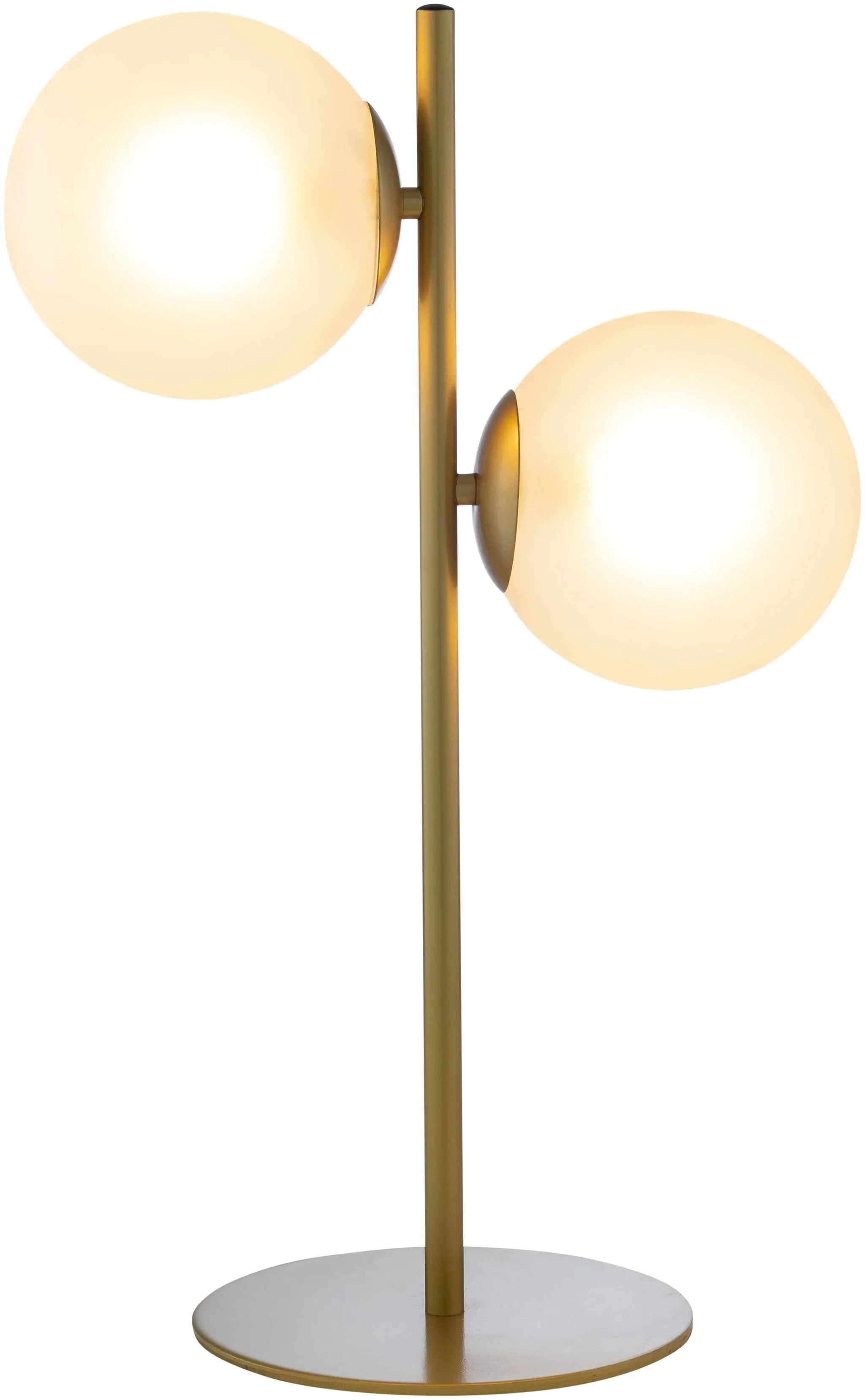 Mustard Modern Table Lamp with glass details for bedside or console tables by Boutique Rugs
