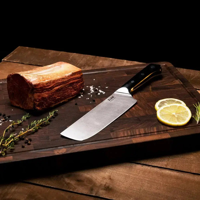 ZLINE 15-Piece Professional German Steel Kitchen Knife Block Set KSETT-GS-15 by Farmhouse Kitchen and Bath