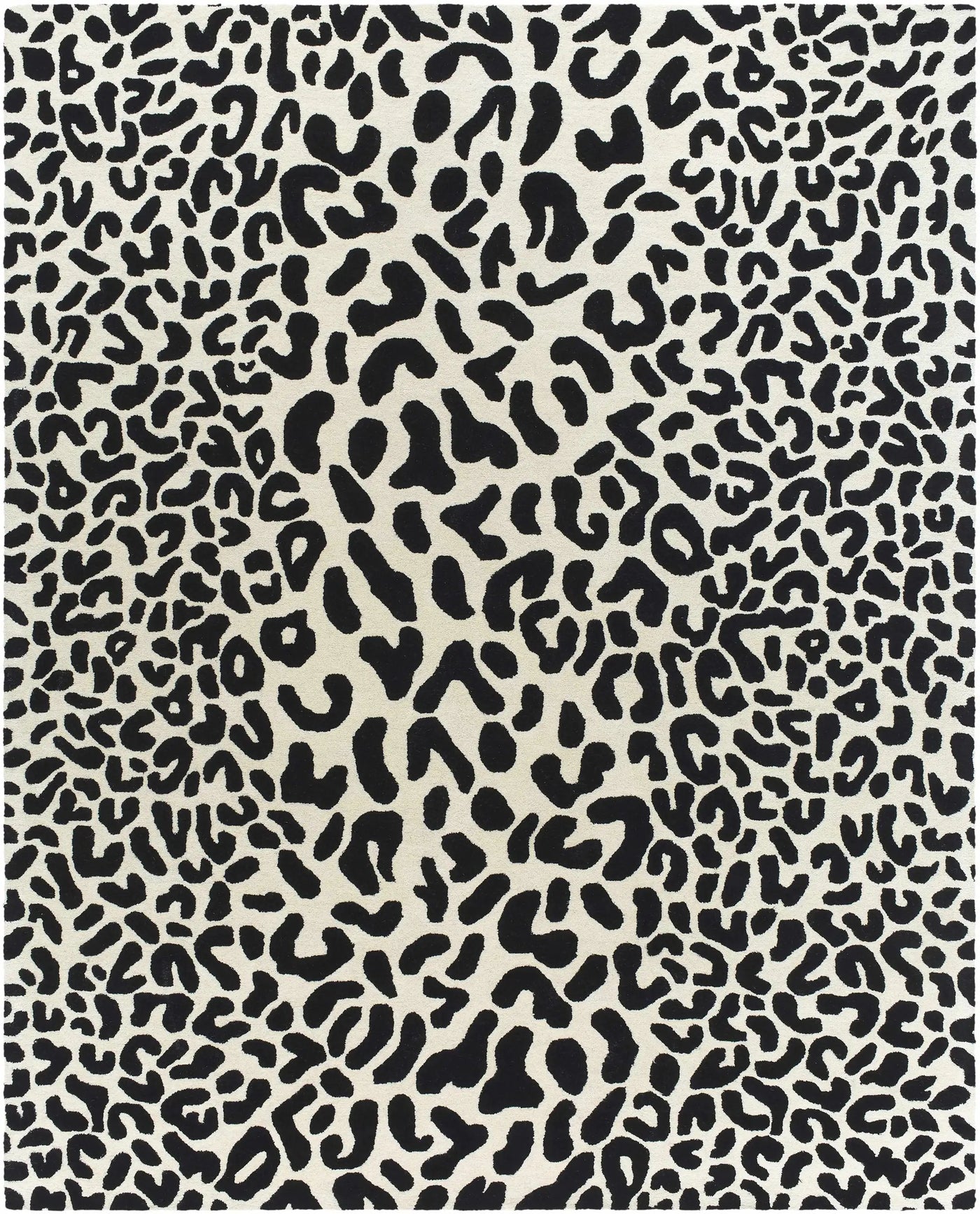 Kass Leopard Print Area Rug - Clearance by Boutique Rugs