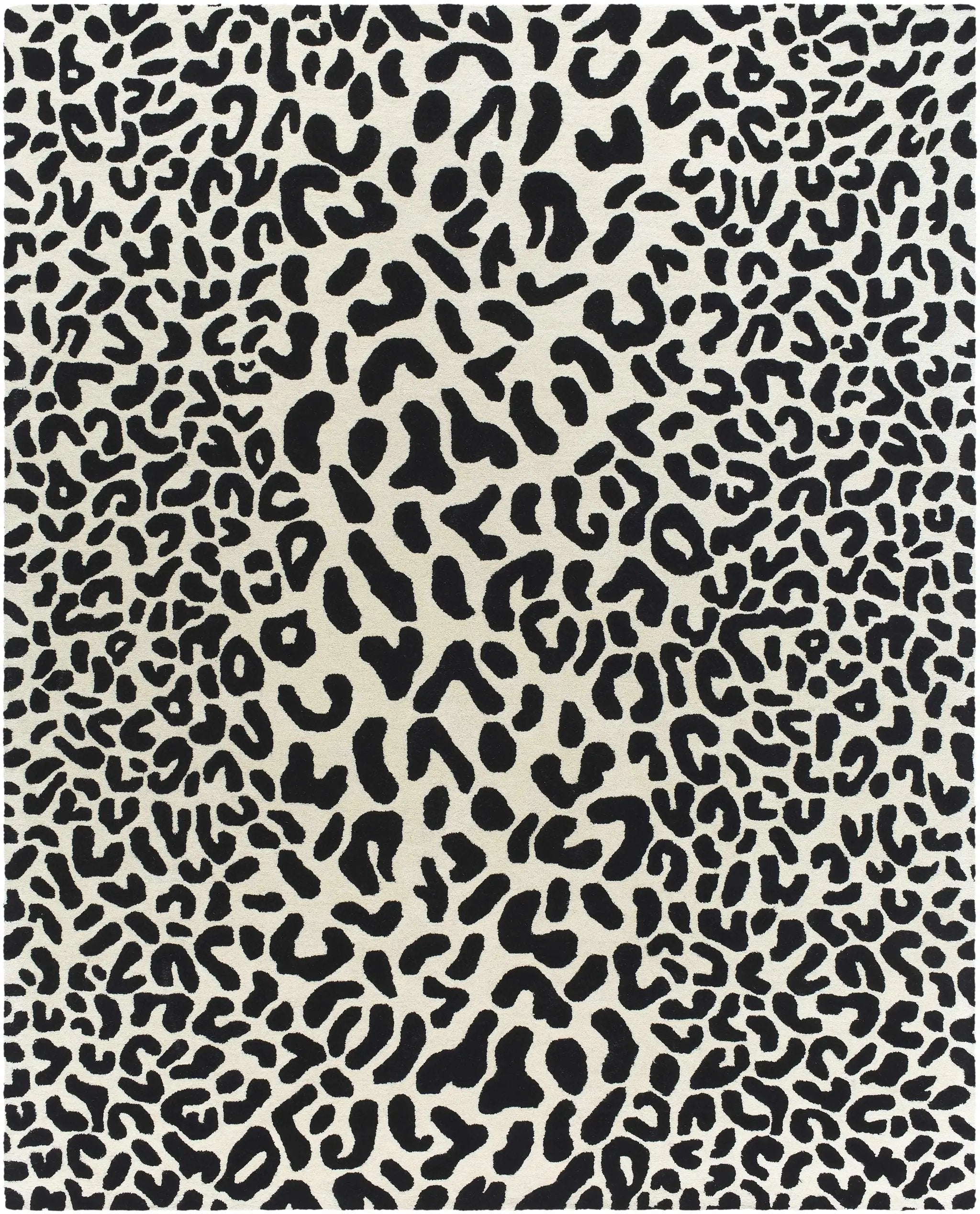 Kass Leopard Print Area Rug - Clearance by Boutique Rugs