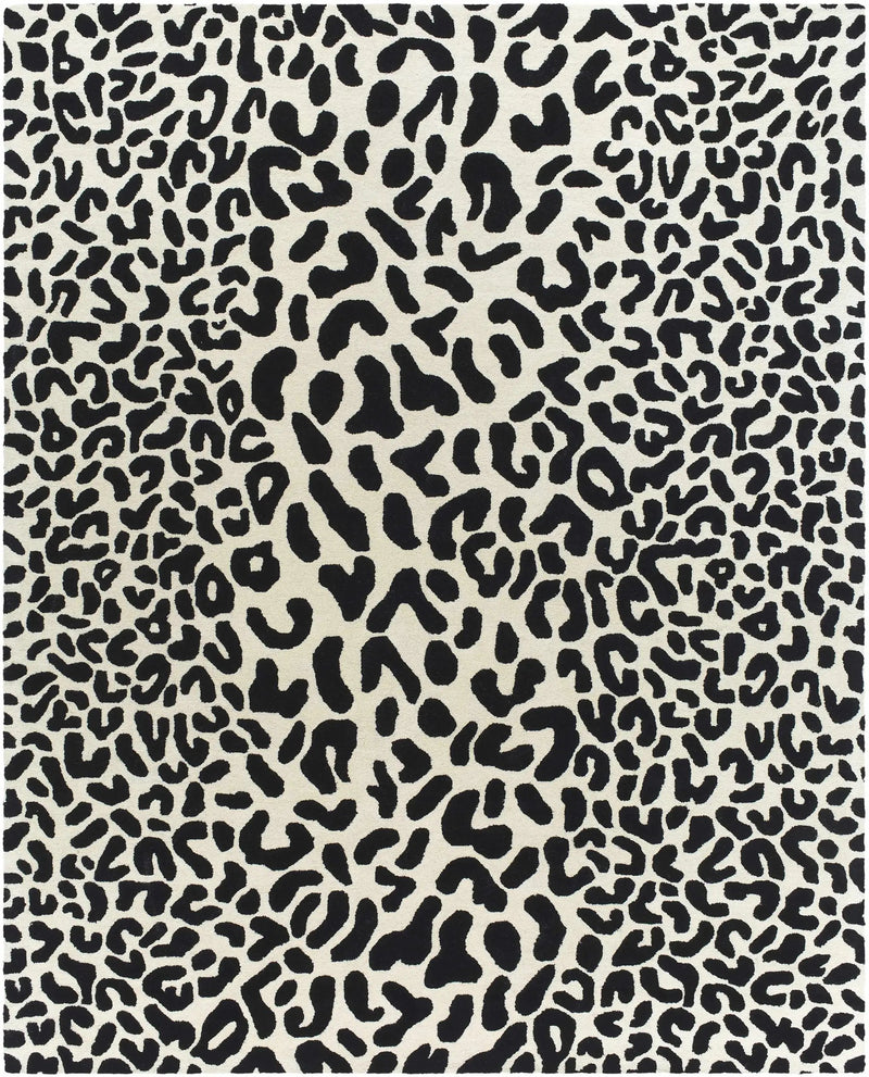 Kass Leopard Print Area Rug - Clearance by Boutique Rugs