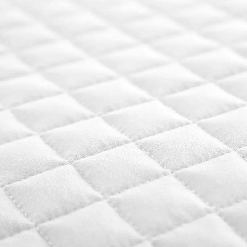 King/Cal King Lightweight White Ultra Soft 3-Piece Microfiber Quilt Set by HomePacific
