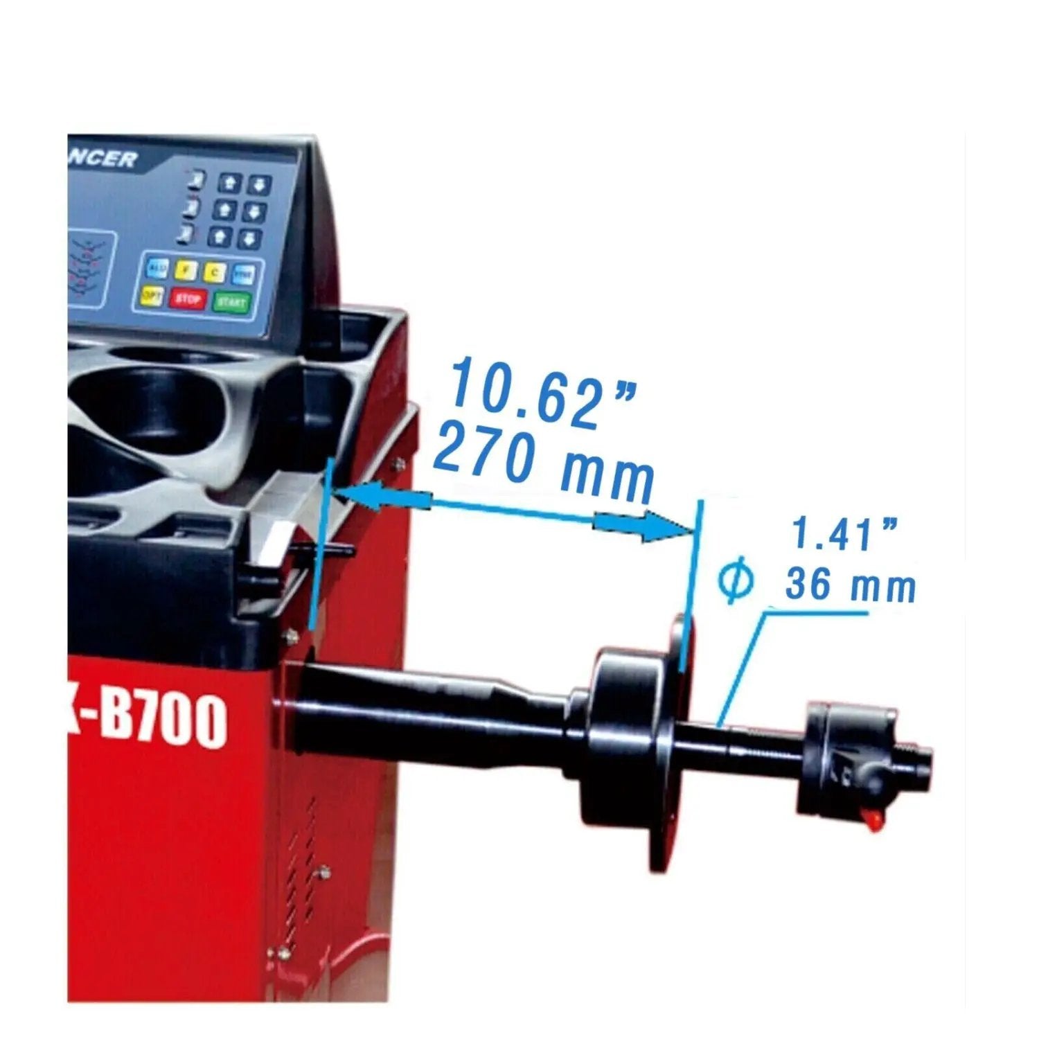 Katool KT-T830 Tire Changer & KT-B700 Wheel Balancer Combo by Chery Industrial