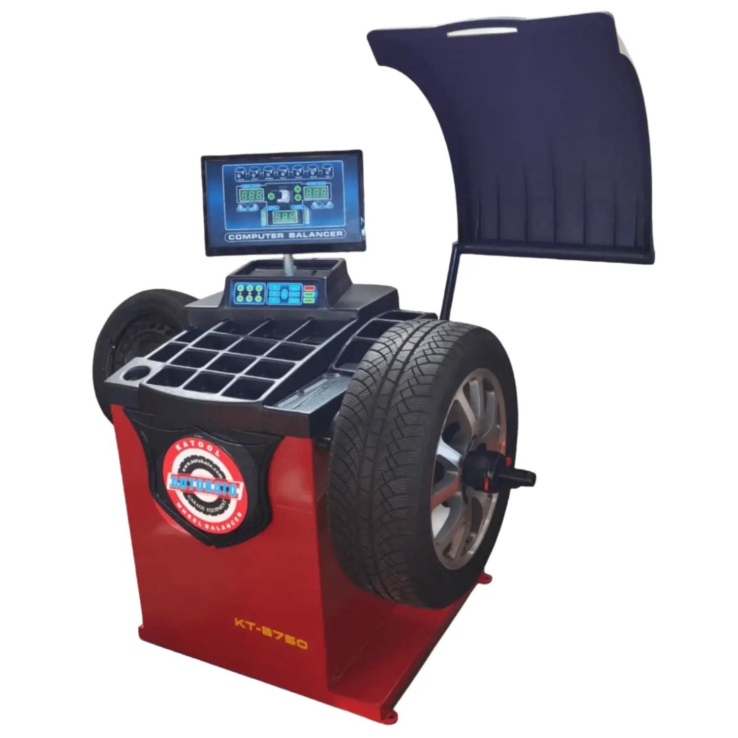 Katool KT-B750 Max 30" Rim Wheel Balancer with Hood by Chery Industrial