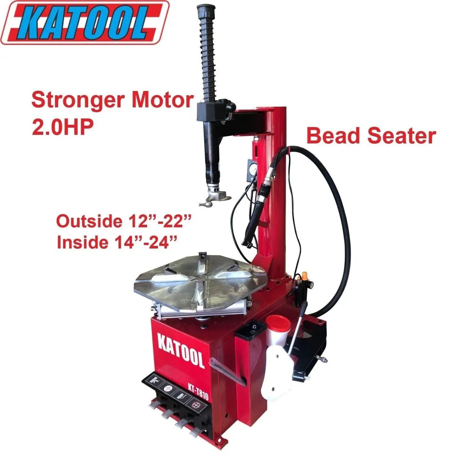 Katool KT-T810 Tire Changer & KT-B760 Wheel Balancer Combo by Chery Industrial