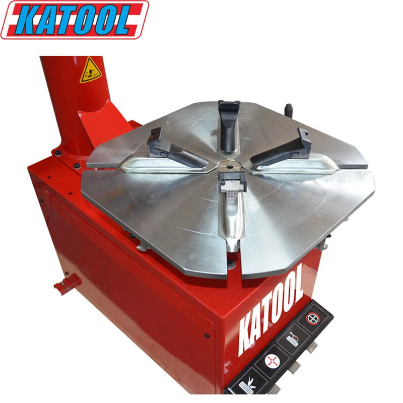 Katool KT-T830 Tire Changer w/ Bead Blaster, Max 24" Rim Clamping by Chery Industrial