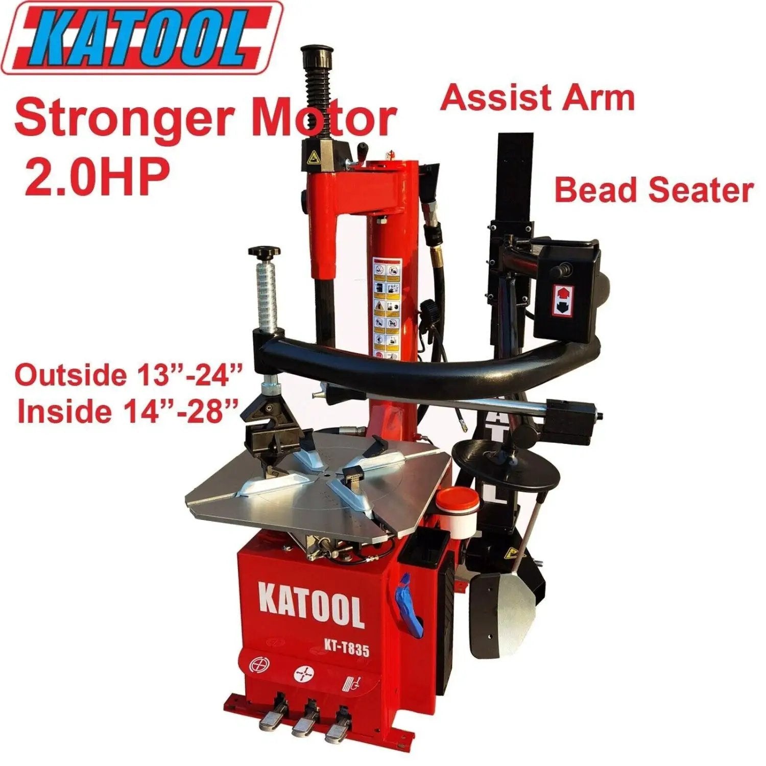 Katool KT-T835 Tire Changer & KT-B760 Wheel Balancer Combo by Chery Industrial