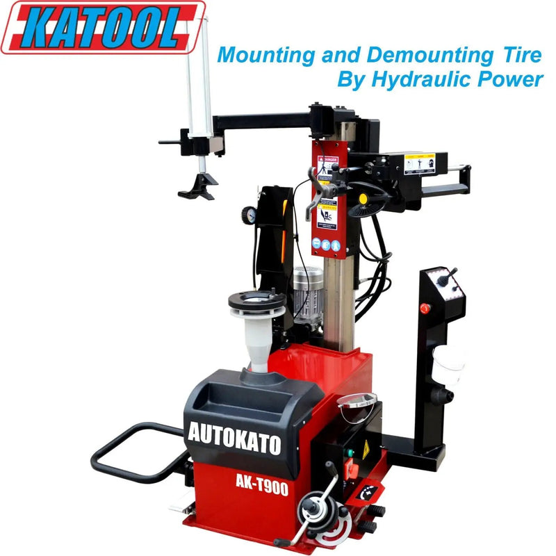 Katool KT-T900 Center Post Tire Changer with Wheel Lift by Chery Industrial