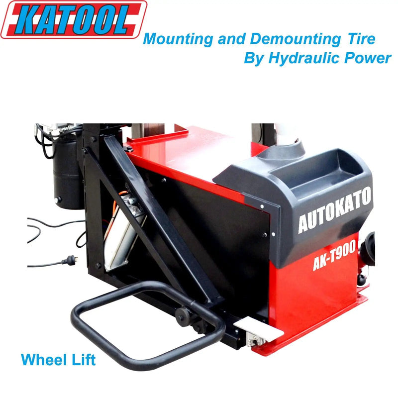 Katool KT-T900 Center Post Tire Changer with Wheel Lift by Chery Industrial
