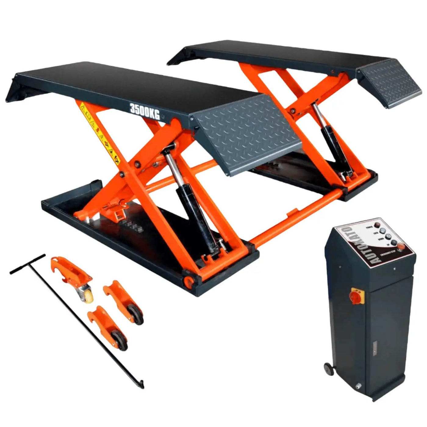 Katool KT-X80 8,000 Lbs Mid Rise Scissor Lift by Chery Industrial