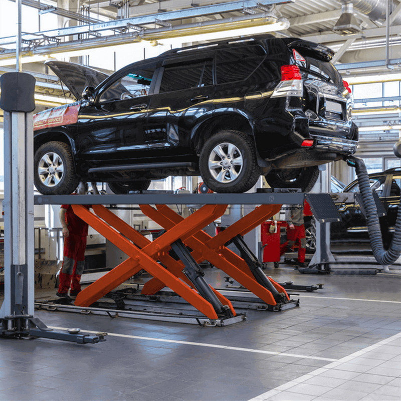 Katool KT-X85 8,000 Lbs Mid Rise Scissor Lift by Chery Industrial