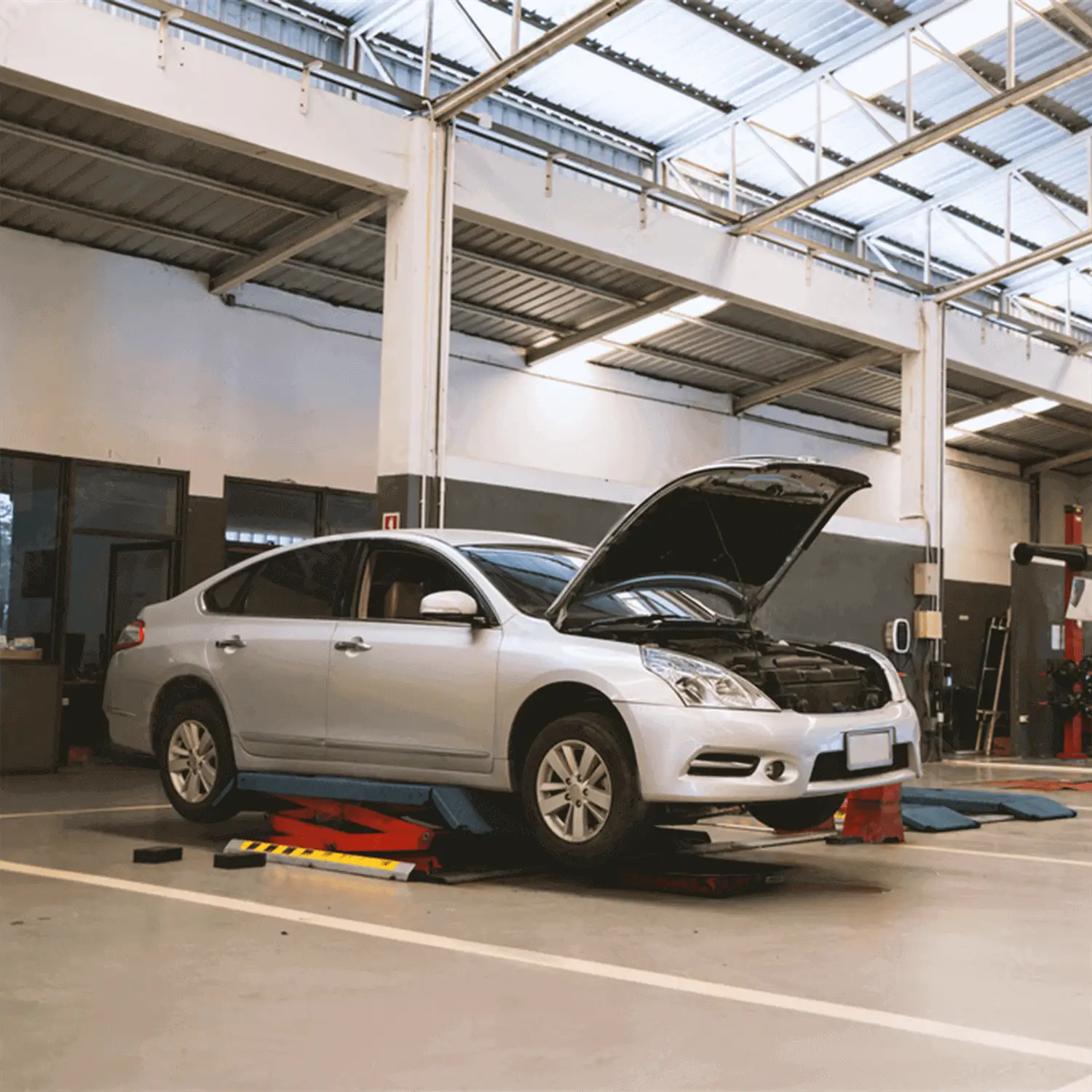 Katool AK-X95 8,000 Lbs Full Rise Scissor Lift by Chery Industrial